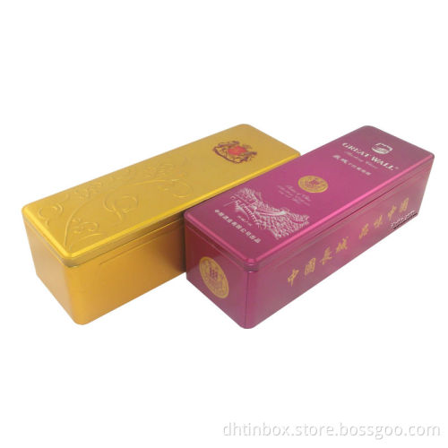 grape wine tin, red wine box, olive oil tin box
